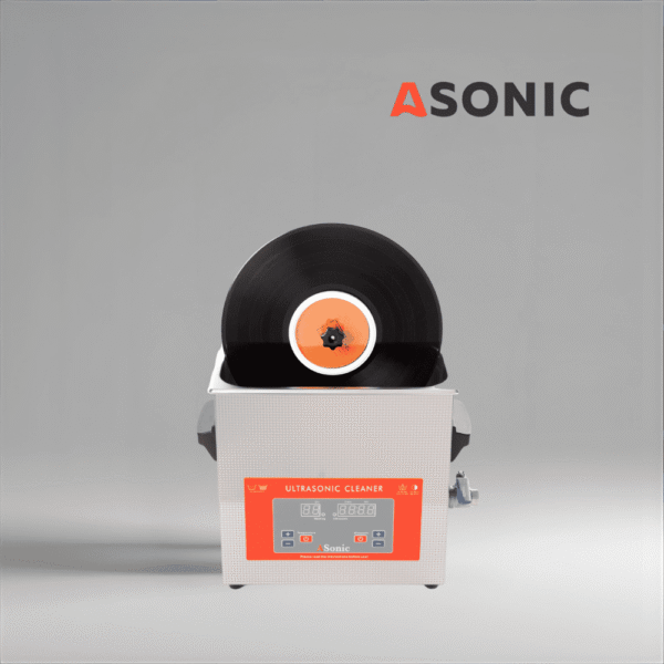 ASONIC Vinyl Cleaner-02 tekočina, koncentrat za čiščenje brez ostankov, zasnovan za ultrazvočne pralnice plošč."